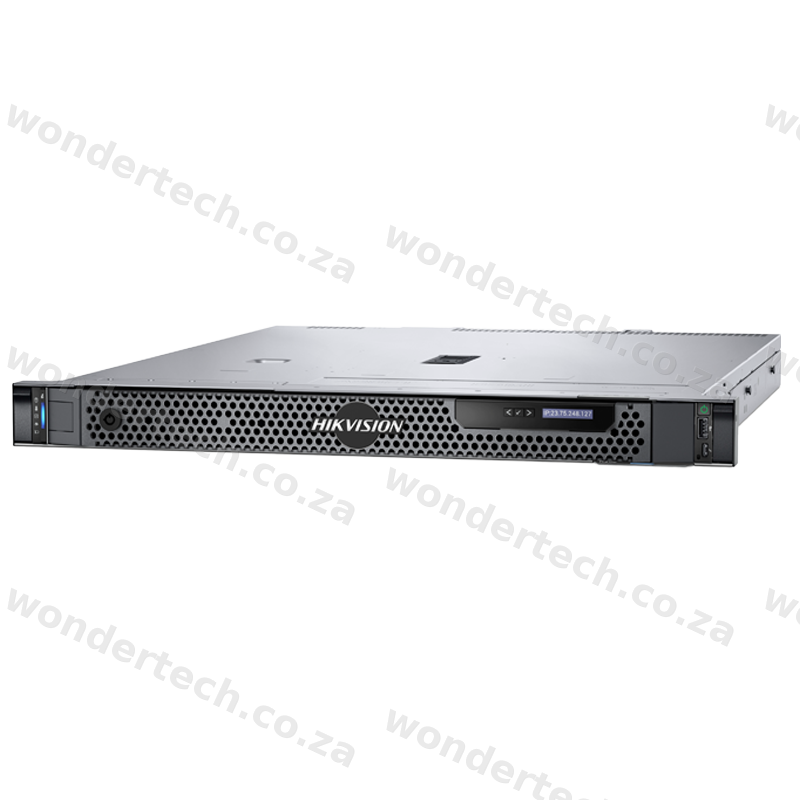 HikCentral 1U server pre-licensed for 64 video channels