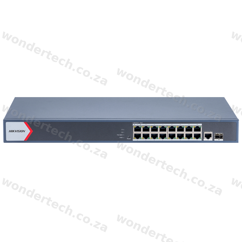 Hikvision 16 port Smart Gigabit POE Switch