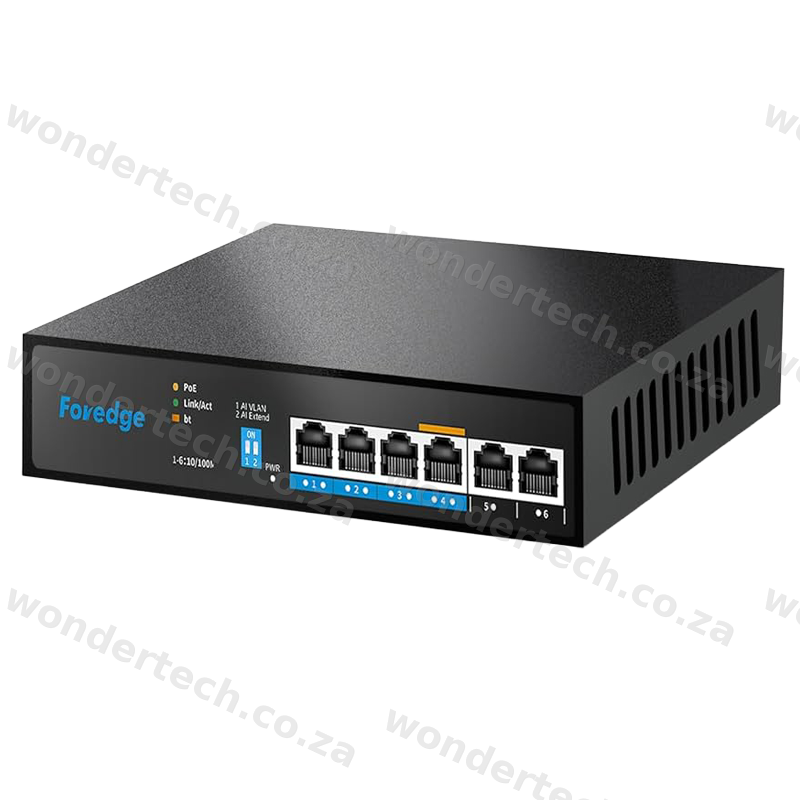 Unmanged 6 Port Fast Ethernet Switch
