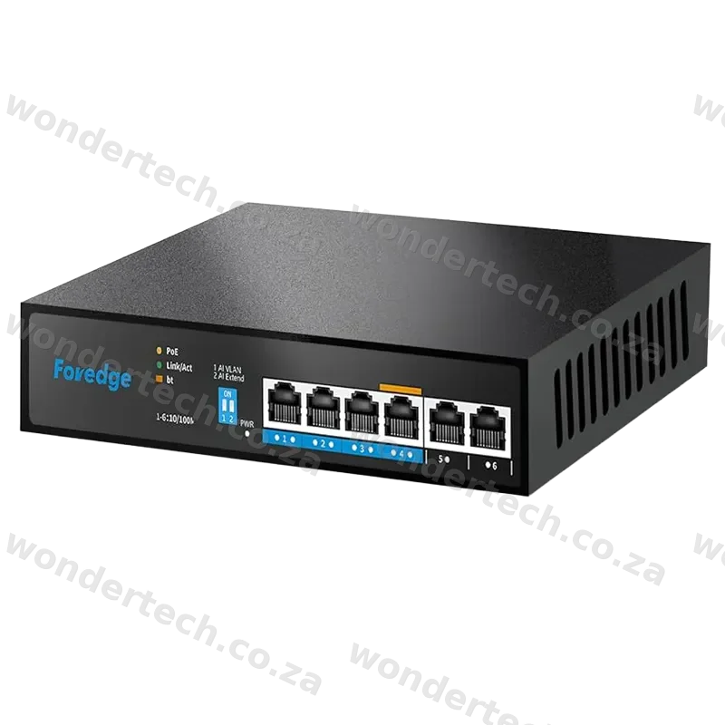 Unmanged 6 Port Fast Ethernet Switch