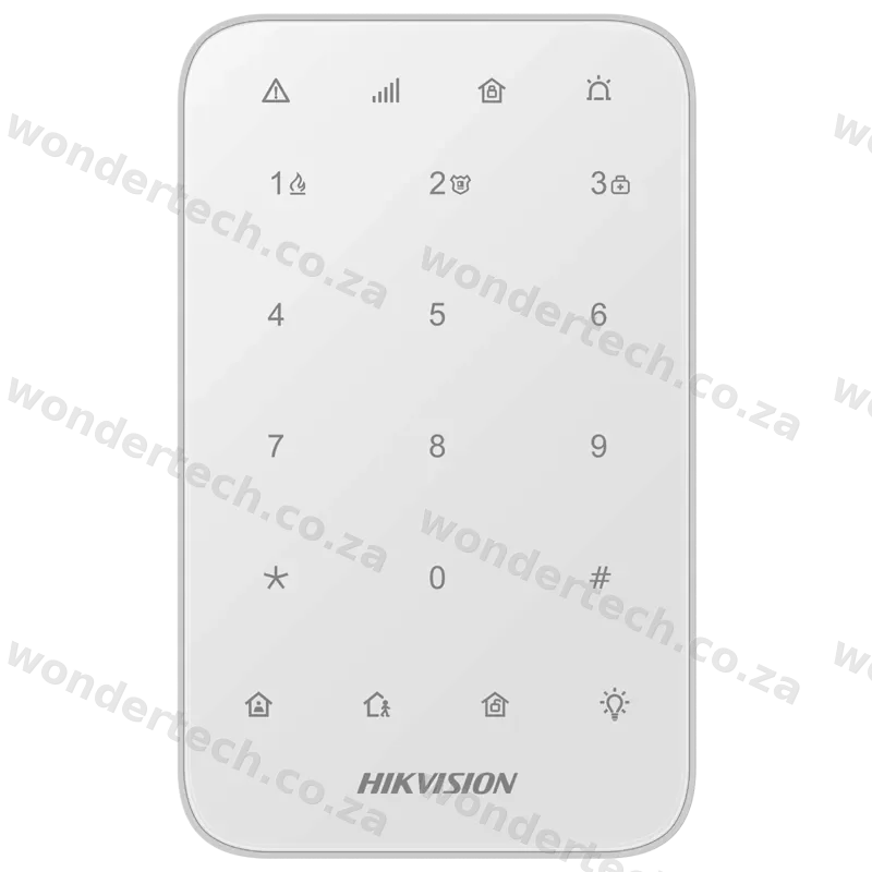 Wireless keypad  LED backlit keys