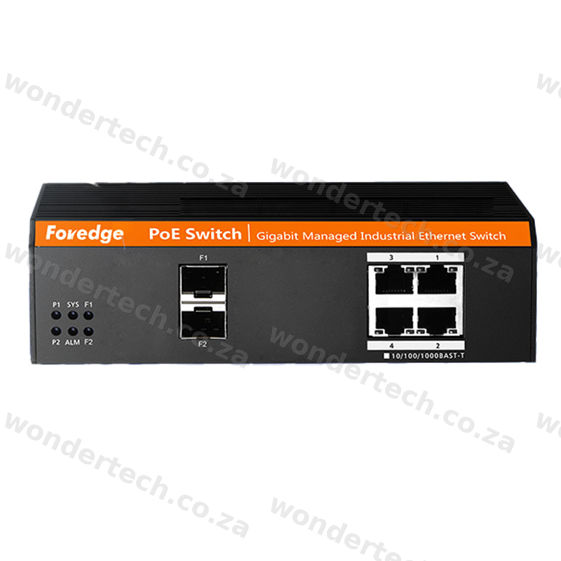 6-port L2 Gigabit Managed Industrial Switch