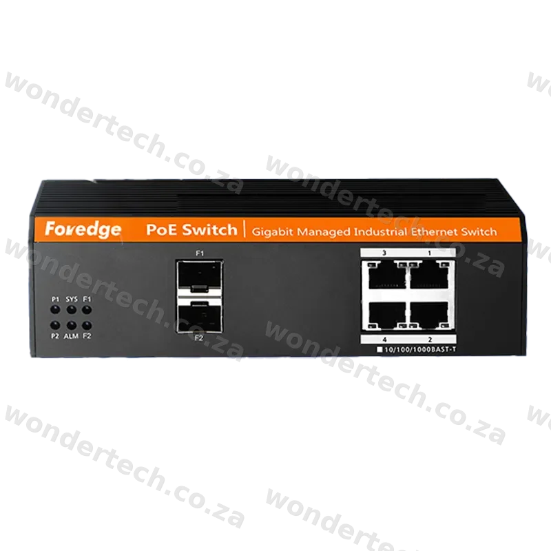 6-port L2 Gigabit Managed Industrial Switch