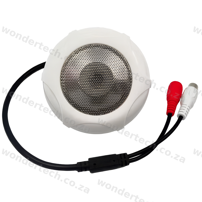 Analogue noise-cancelling microphone
