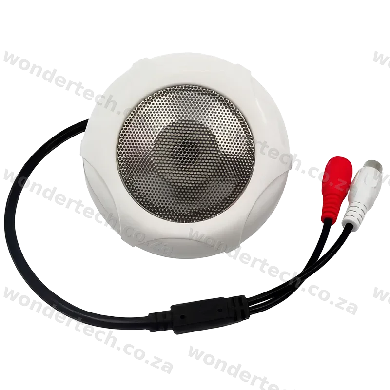 Analogue noise-cancelling microphone