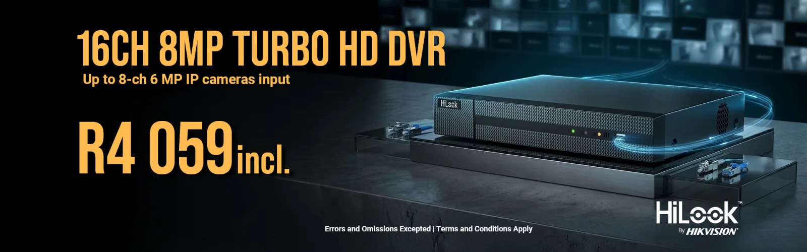 16CH 8MP TURBO HD DVR