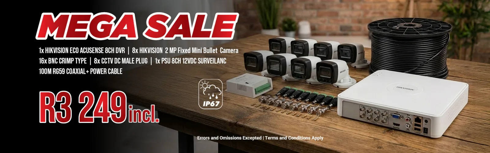 8 Camera Combo deal